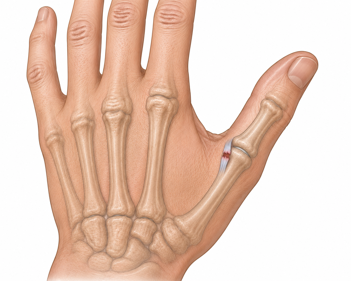 Leziunile ligamentului colateral ulnar sau radial al policelui